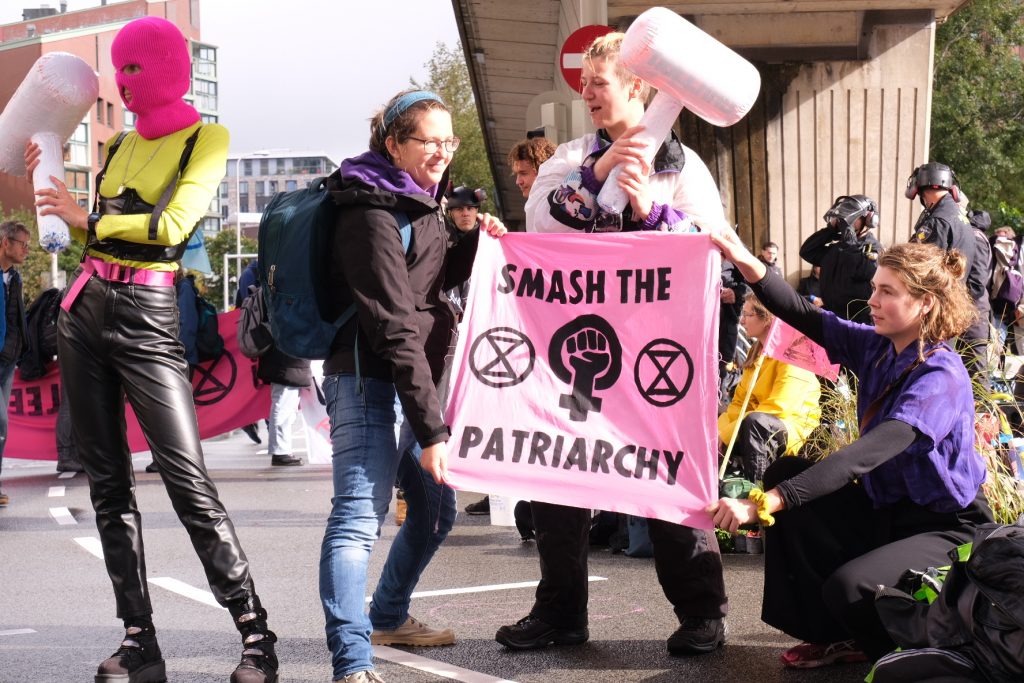 FLINTA activists are destroying the patriarchy